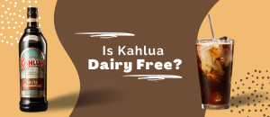 does kahlua have dairy