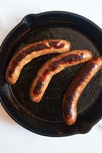 how do i cook sausage on the stove