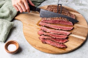 how do you cut flank steak
