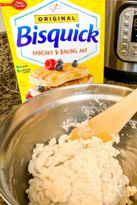 how to make dumplings with bisquick