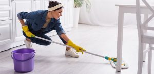 how to mop a floor