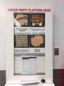 how to order costco party platters