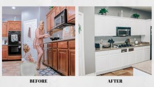 how much does home depot charge to paint kitchen cabinets