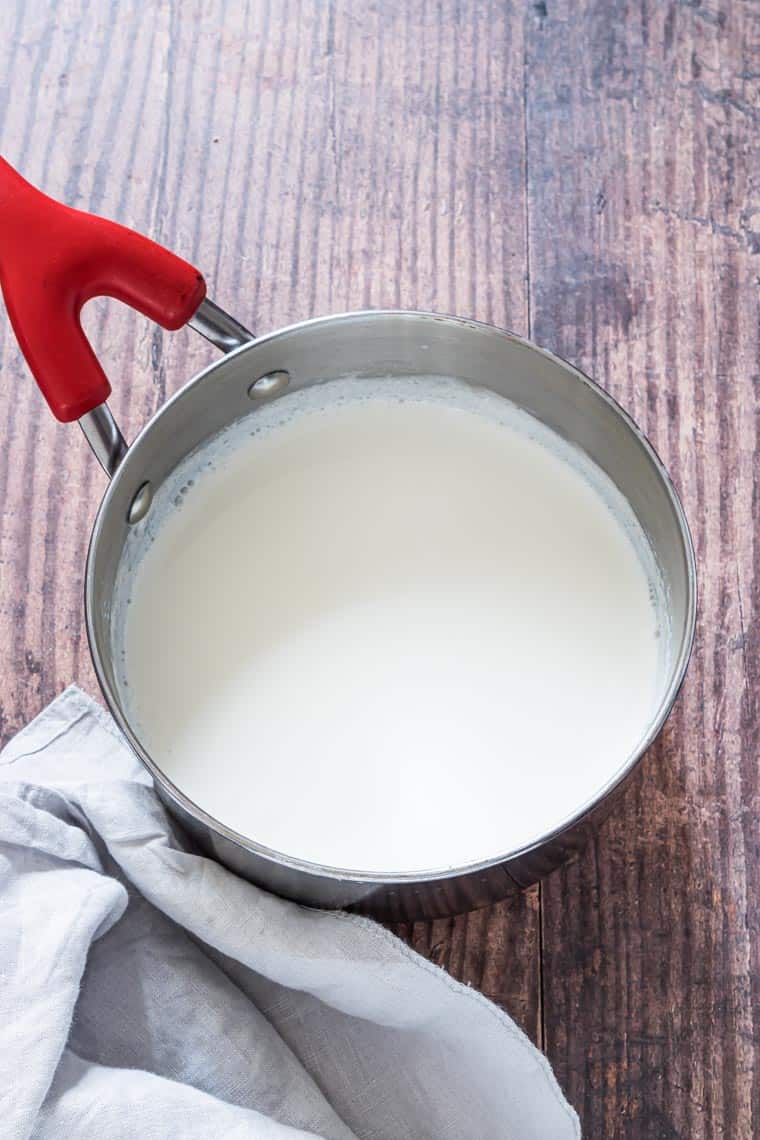 how to scald milk