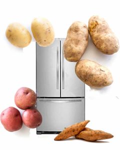 should you refrigerate potatoes