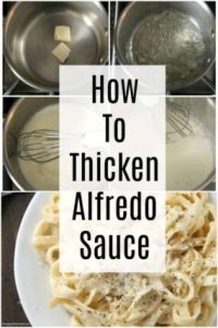 how to thicken pasta sauce