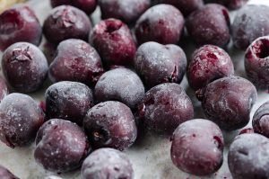 how to freeze cherries