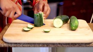 what tool do you need to make matchstick cucumbers