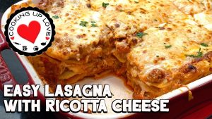 how to make lasagna with ricotta cheese