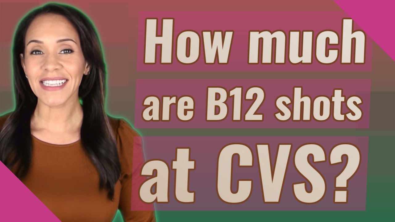 how much are b12 shots at cvs