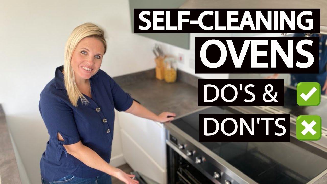 how does self cleaning stove work
