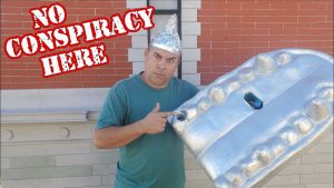 what can on foil to make stiff