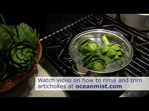 how long to boil artichokes
