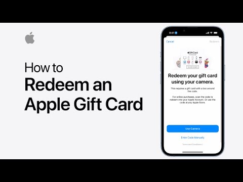 how to redeem apple gift card