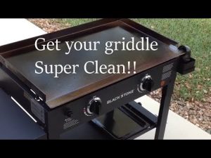 how to clean your blackstone griddle