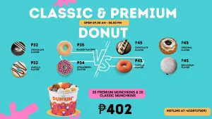 how much is a dunkin donut