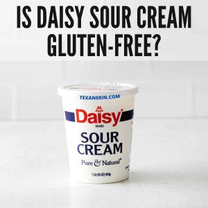 is sour cream gluten free
