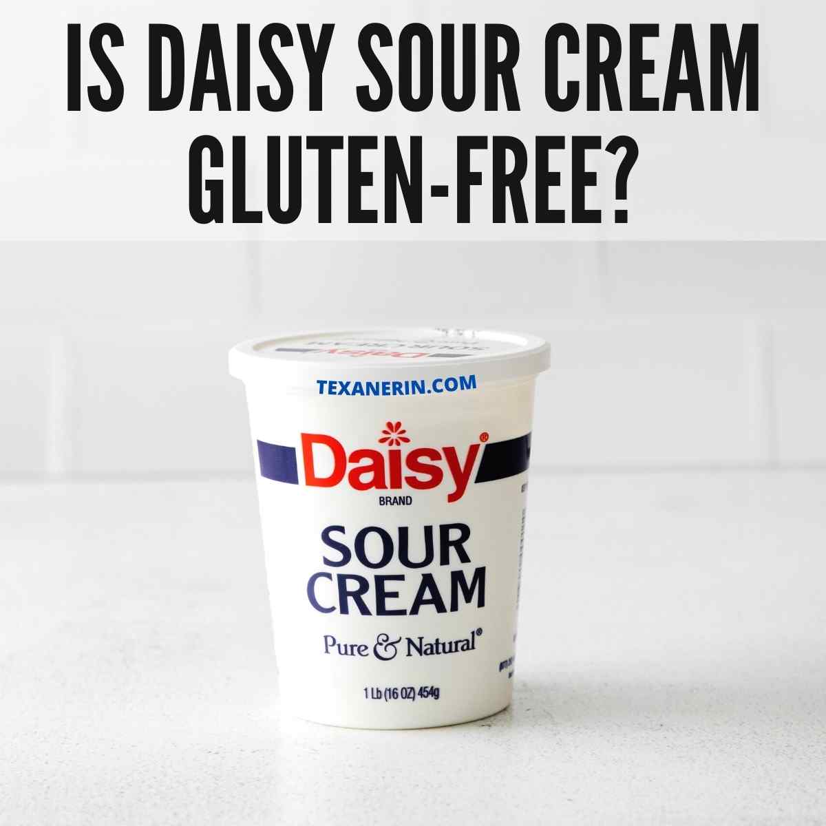 is sour cream gluten free