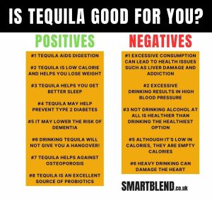 is tequila good for you