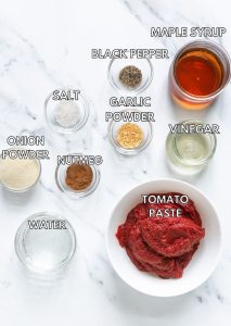 what is ketchup made of