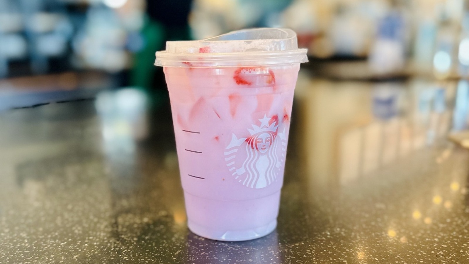 does pink drink have caffeine
