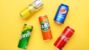 do coke ice drinks contain caffeine