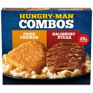 how have hungry man dinners reduced in size