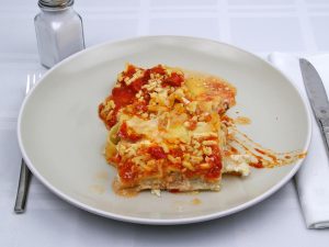 how many calories in lasagna