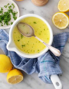 how to make lemon butter sauce