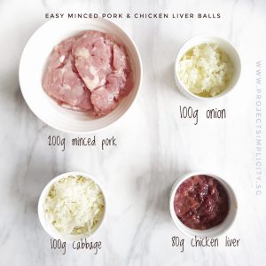 how many grams of chicken livers should i cook