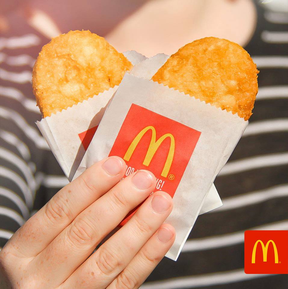 how many calories in a mcdonald's hash brown