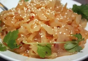 what does jellyfish taste like