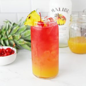 what’s in a malibu bay breeze