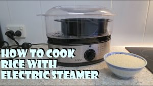how do i use a rice steamer