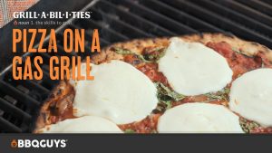 how to bake a pizza in a gas grill
