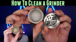 how to clean a grinder