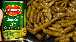 how to cook canned green beans