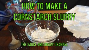 how to make a slurry