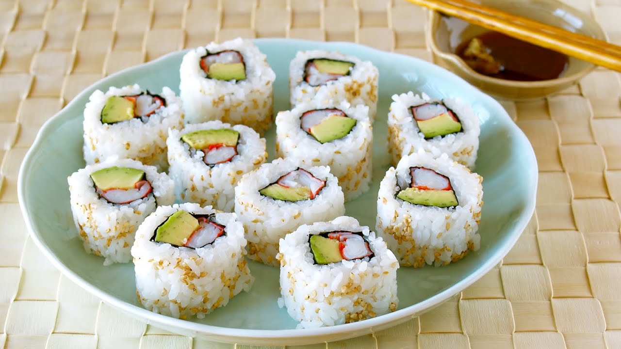 how to make california roll sushi