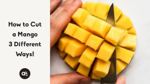 how to cut a mango hack