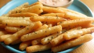 how to make crispy french fries with cornstarch
