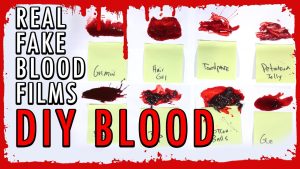 how to make fake blood recipe