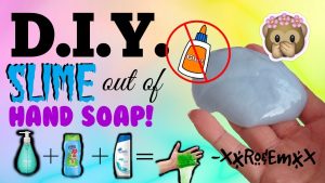 how to make slime with without glue
