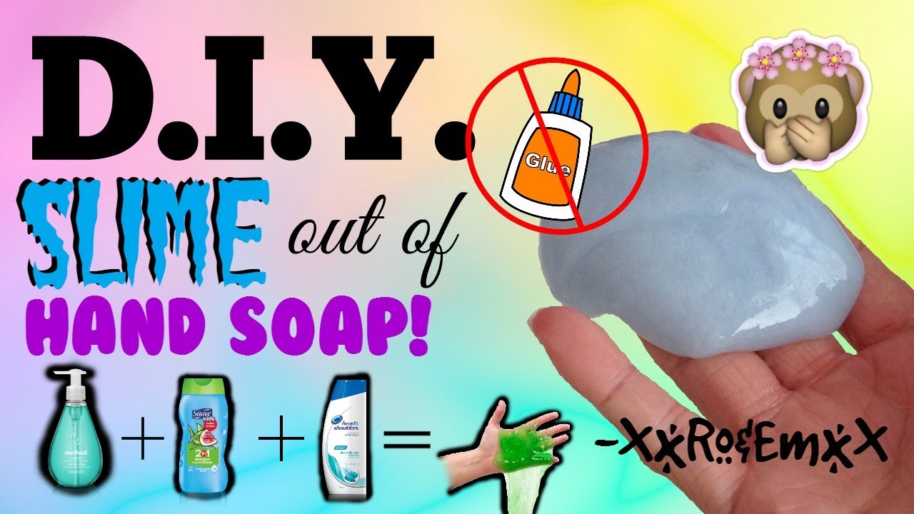 how to make slime with without glue