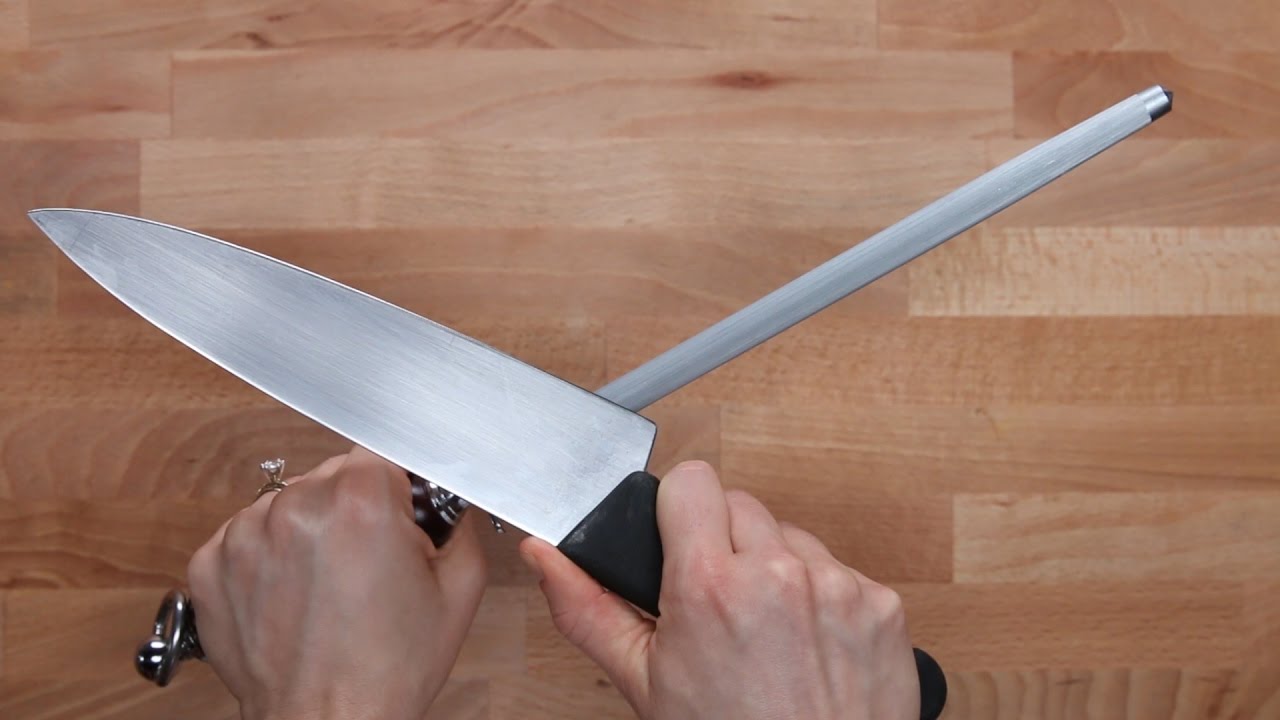 how to sharpen kitchen knives