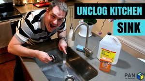 how to unclog a kitchen sink