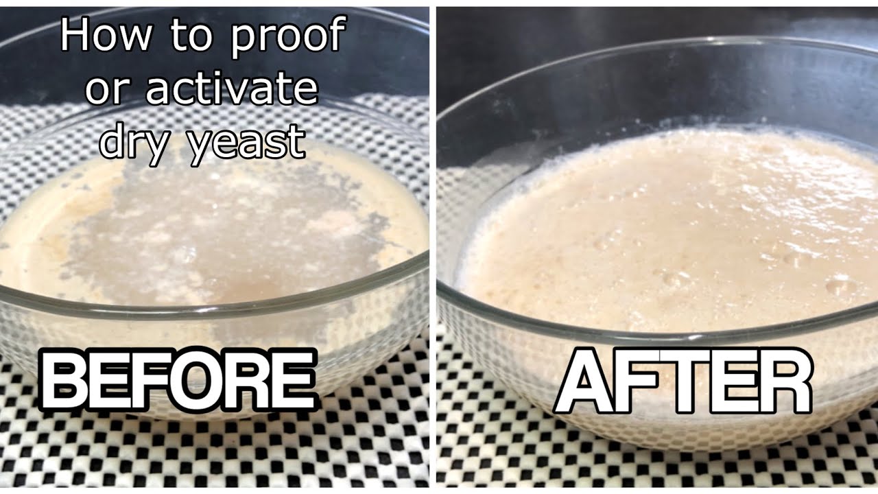 how to warm the milk and water for yeast