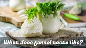 what does fennel taste like