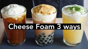 what is cheese foam