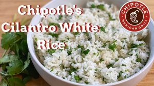 how to make chipotle rice